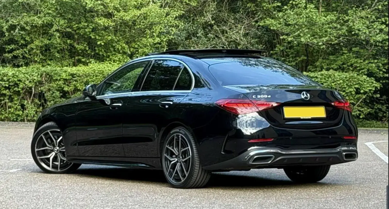 C-Class exterior rear view