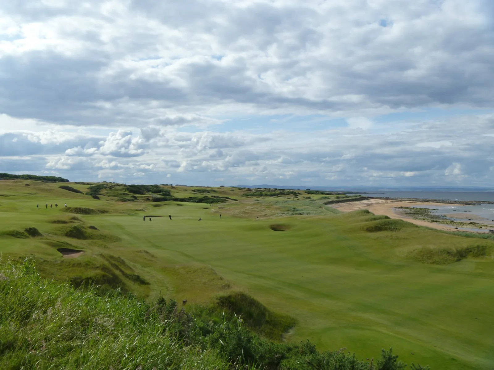 Kingsbarns links on the Fife coast