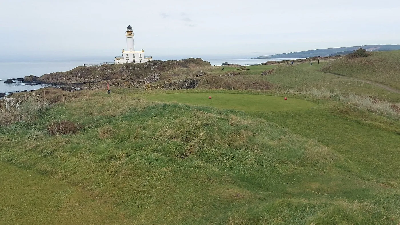 Turnberry Ailsa course and lighthouse, Ayrshire