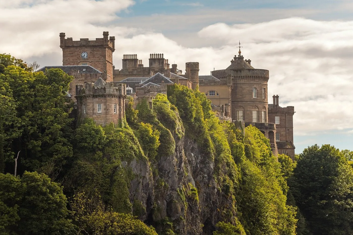 Culzean Castle on the Ayrshire cliffs