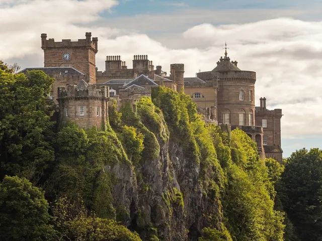 Culzean Castle on the Ayrshire cliffs