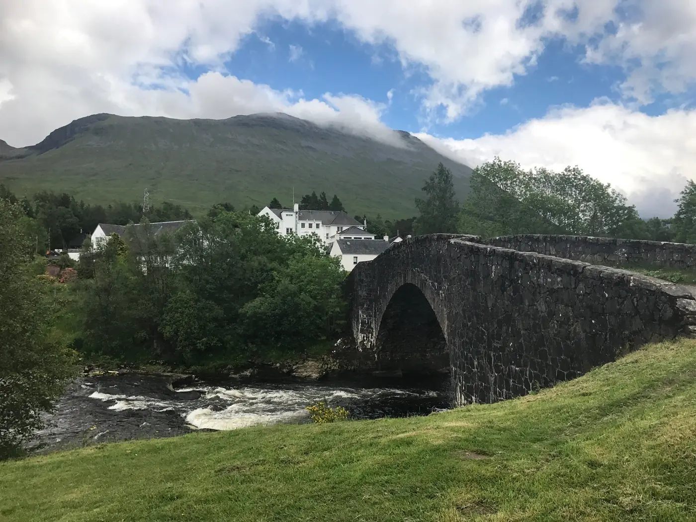 Bridge of Orchy in the Scottish Highlands