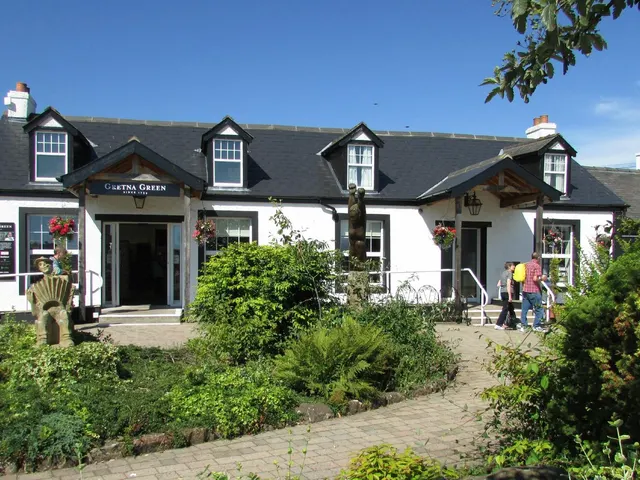 The Famous Blacksmiths Shop at Gretna Green