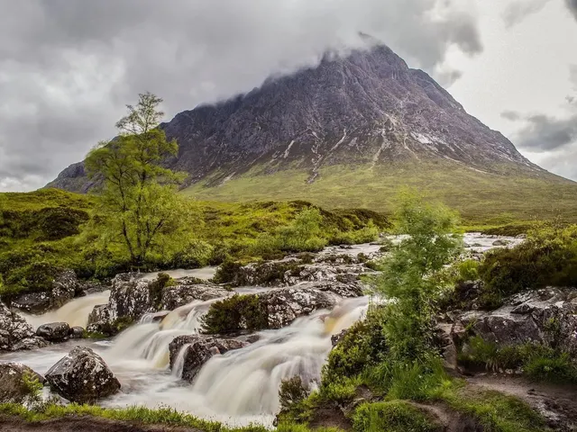 Buachaille Etive Mor at the head of Glen Etive