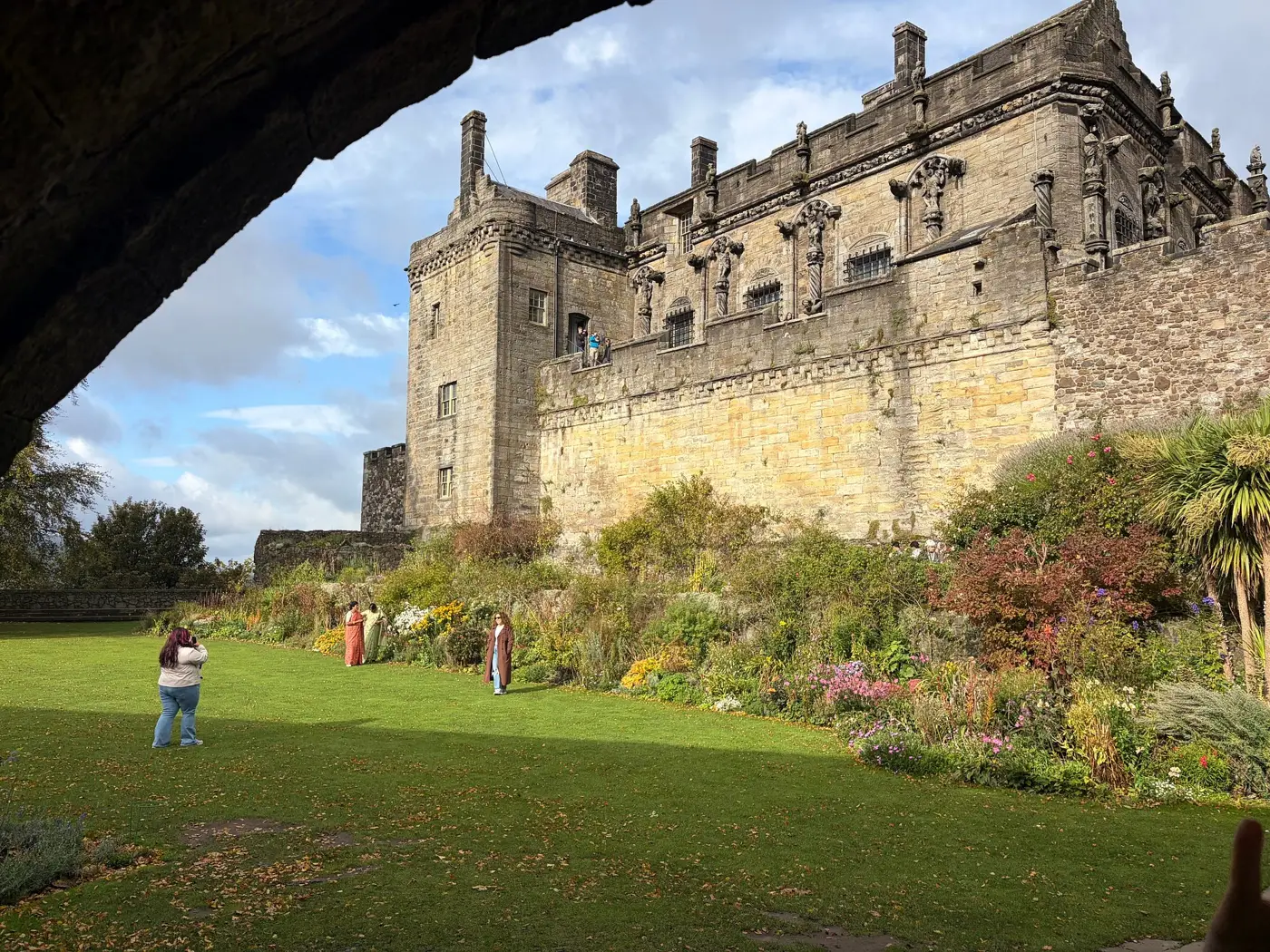 Stirling Castle and the Queen Anne Garden
